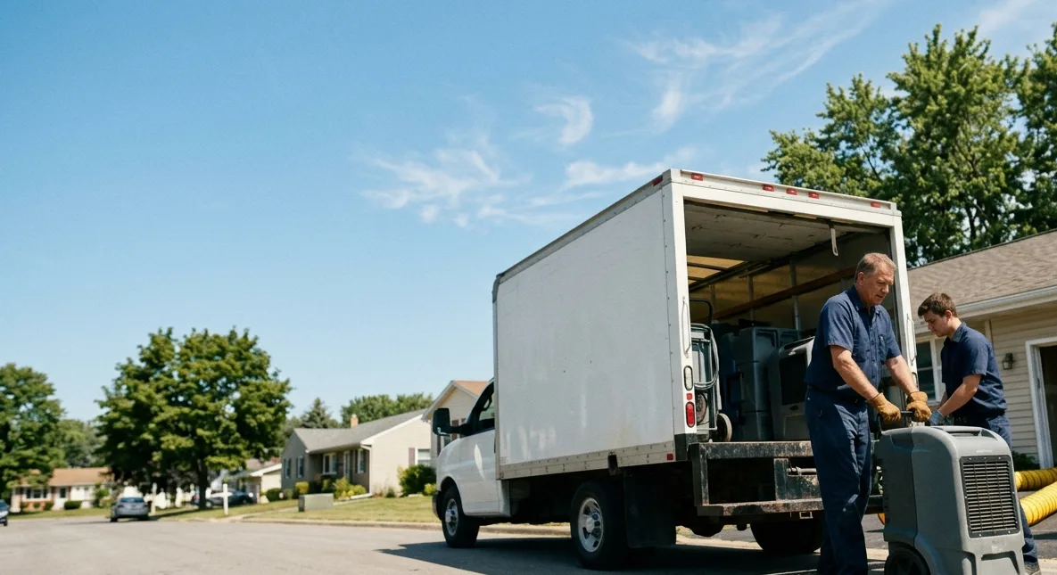 Water Damage Cleanup in Spring Valley, OH near me